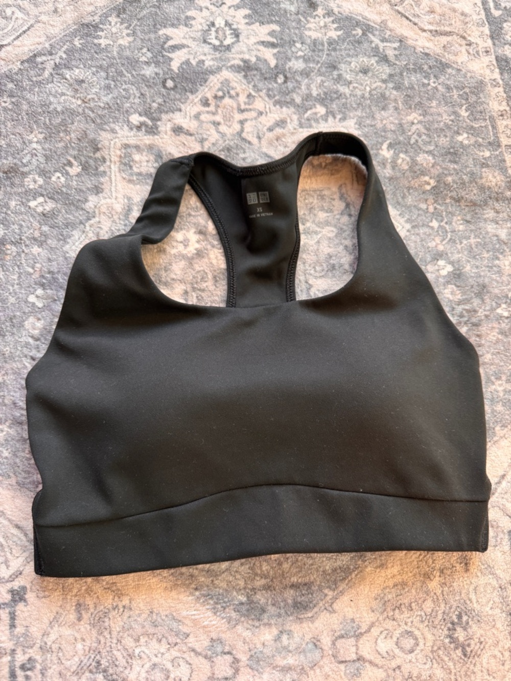 Uniqlo Airism Bra XS Black